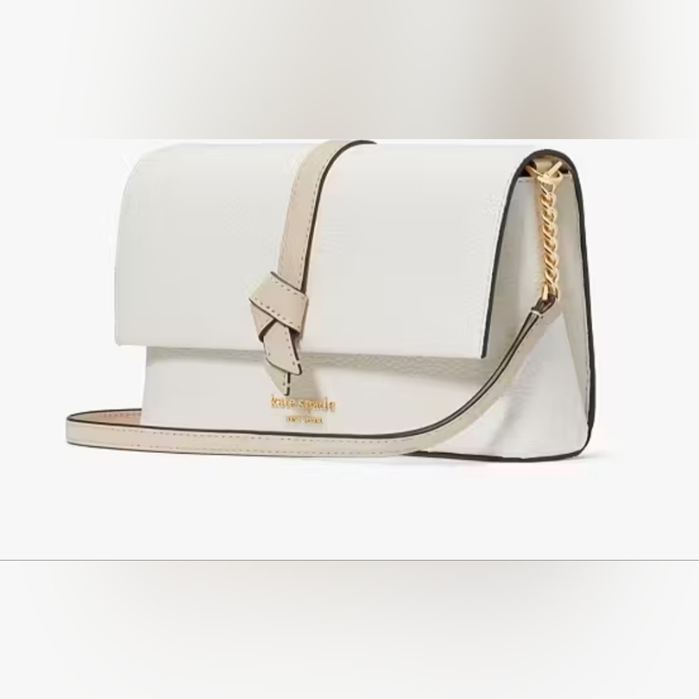 Kate Spade NWT Light Cream Crossbody Bag. Knott KH171